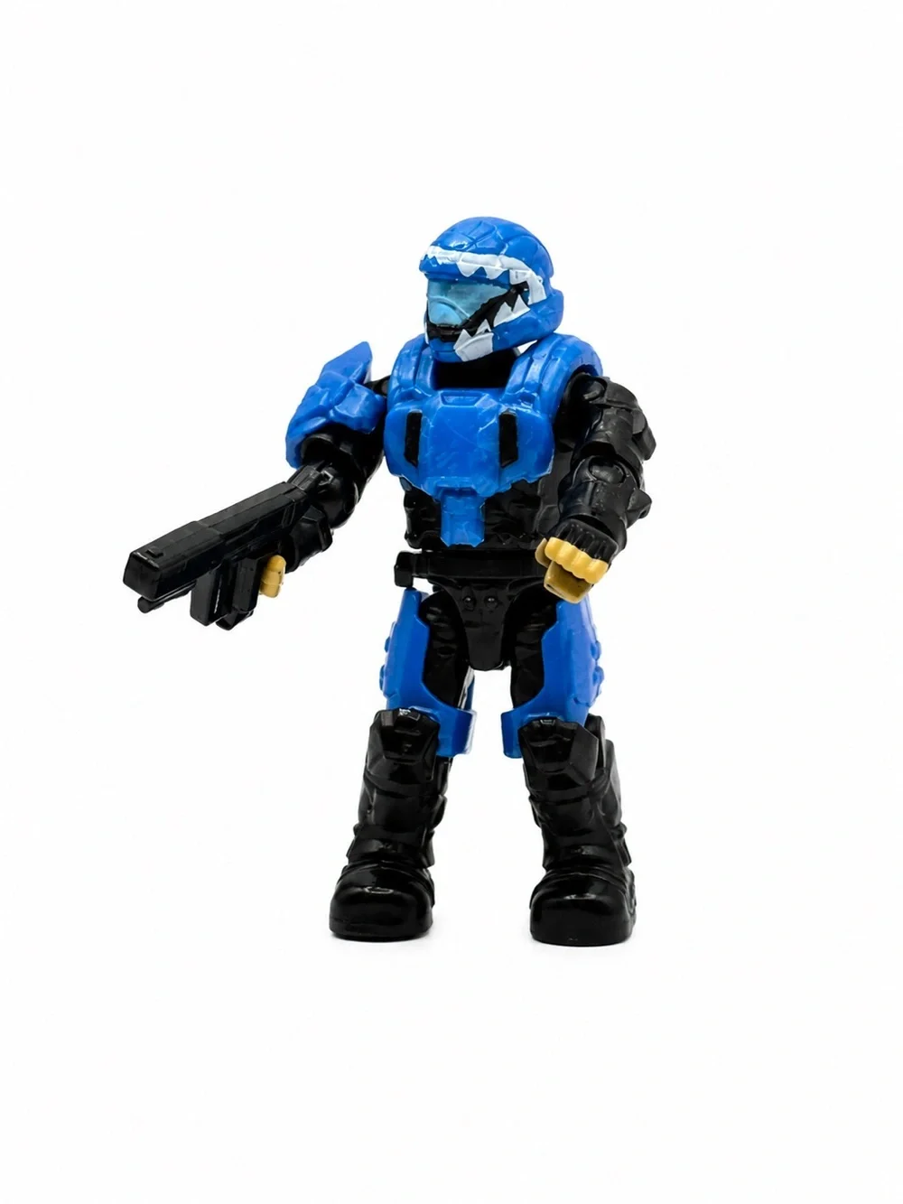 Mega Bloks Halo Metallic Series Cobalt Blue ODST Drop Pod Shock Trooper 97354